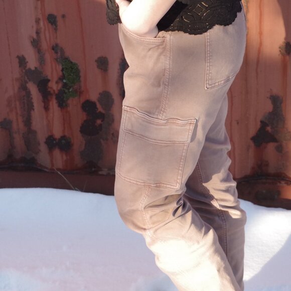 Mocha Brody Cargo Pants - Picture 3 of 5